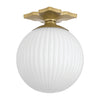 ORY-1003-AG-WH Orly 10'' Semi Flush Mount | Alternate Image