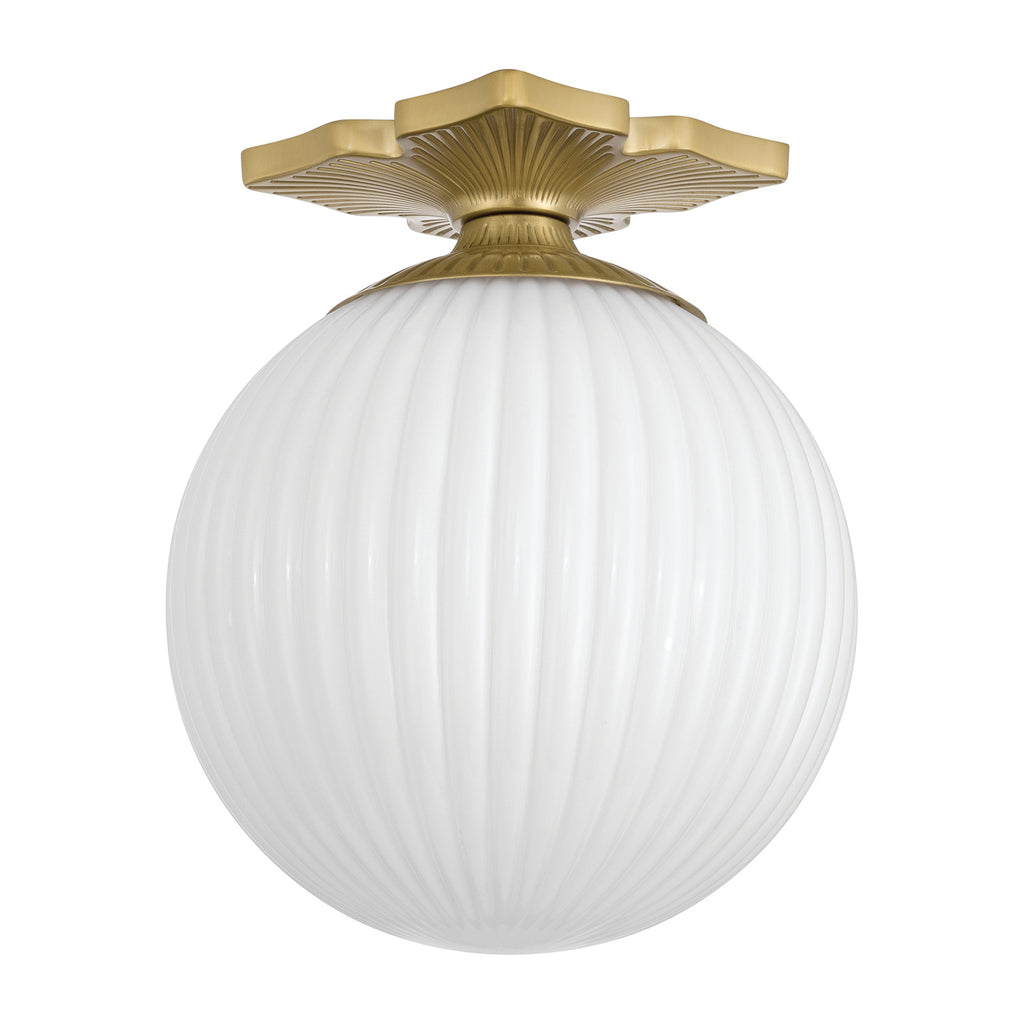 ORY-1003-AG-WH Orly 10'' Semi Flush Mount | Alternate Image