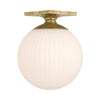 ORY-1003-AG-WH Orly 10'' Semi Flush Mount | Alternate Image