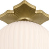 ORY-1003-AG-WH Orly 10'' Semi Flush Mount | Alternate Image