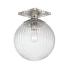 ORY-1003-PN-CL Orly 10'' Semi Flush Mount | Main Image
