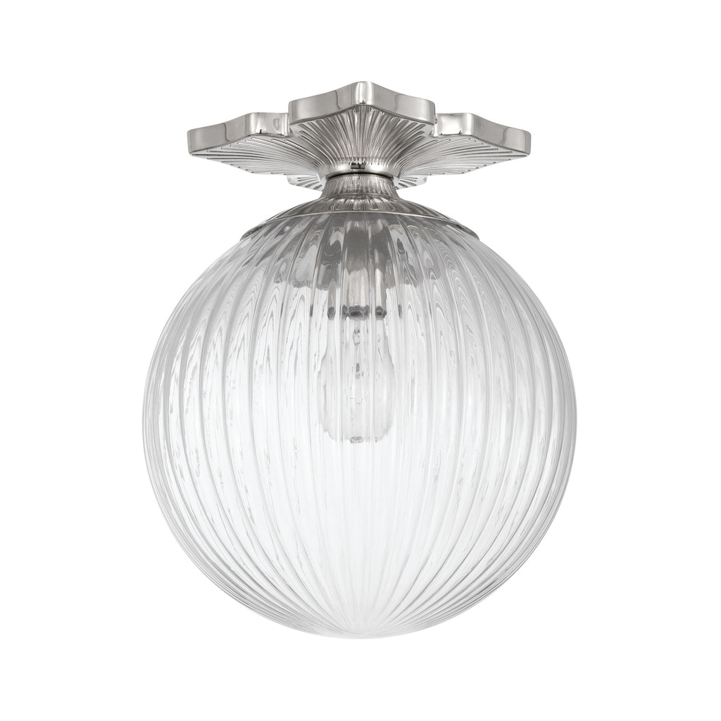 ORY-1003-PN-CL Orly 10'' Semi Flush Mount | Alternate Image