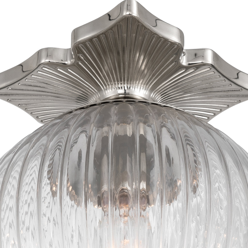 ORY-1003-PN-CL Orly 10'' Semi Flush Mount | Alternate Image