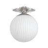 ORY-1003-PN-WH Orly 10'' Semi Flush Mount | Alternate Image