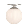 ORY-1003-PN-WH Orly 10'' Semi Flush Mount | Alternate Image