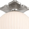 ORY-1003-PN-WH Orly 10'' Semi Flush Mount | Alternate Image