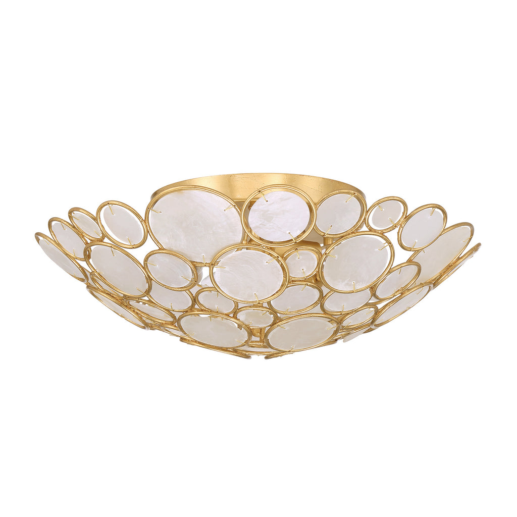 PAL-524-GA Palla 16'' Semi Flush Mount | Alternate Image