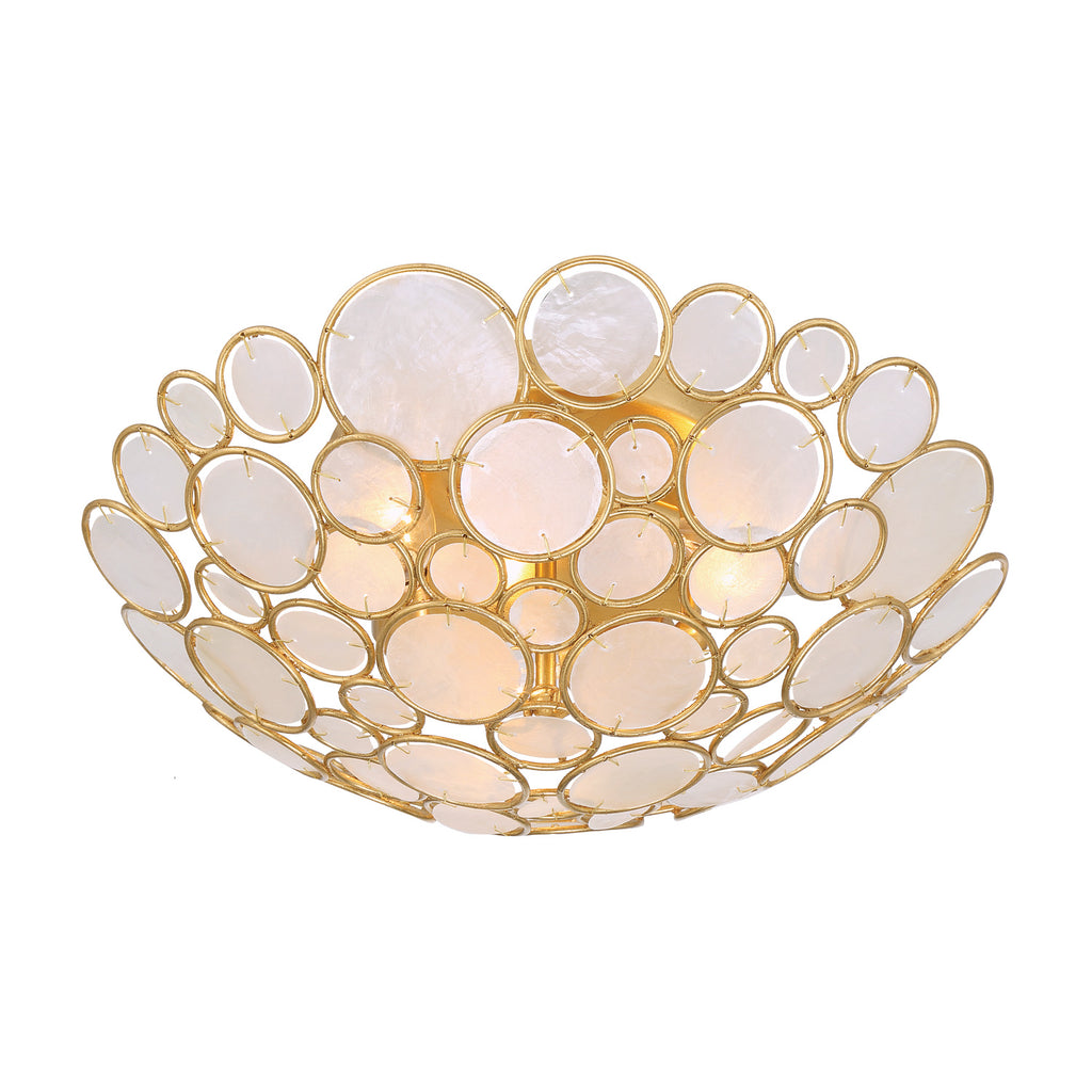 PAL-524-GA Palla 16'' Semi Flush Mount | Alternate Image