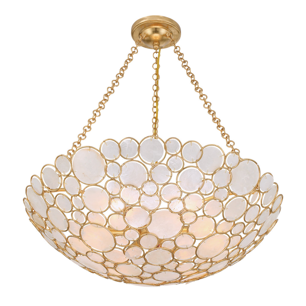 PAL-525-GA Palla 24.5'' Chandelier | Alternate Image