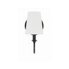 Crystorama Payton 5.5'' Sconce in Black Forged - Additional View