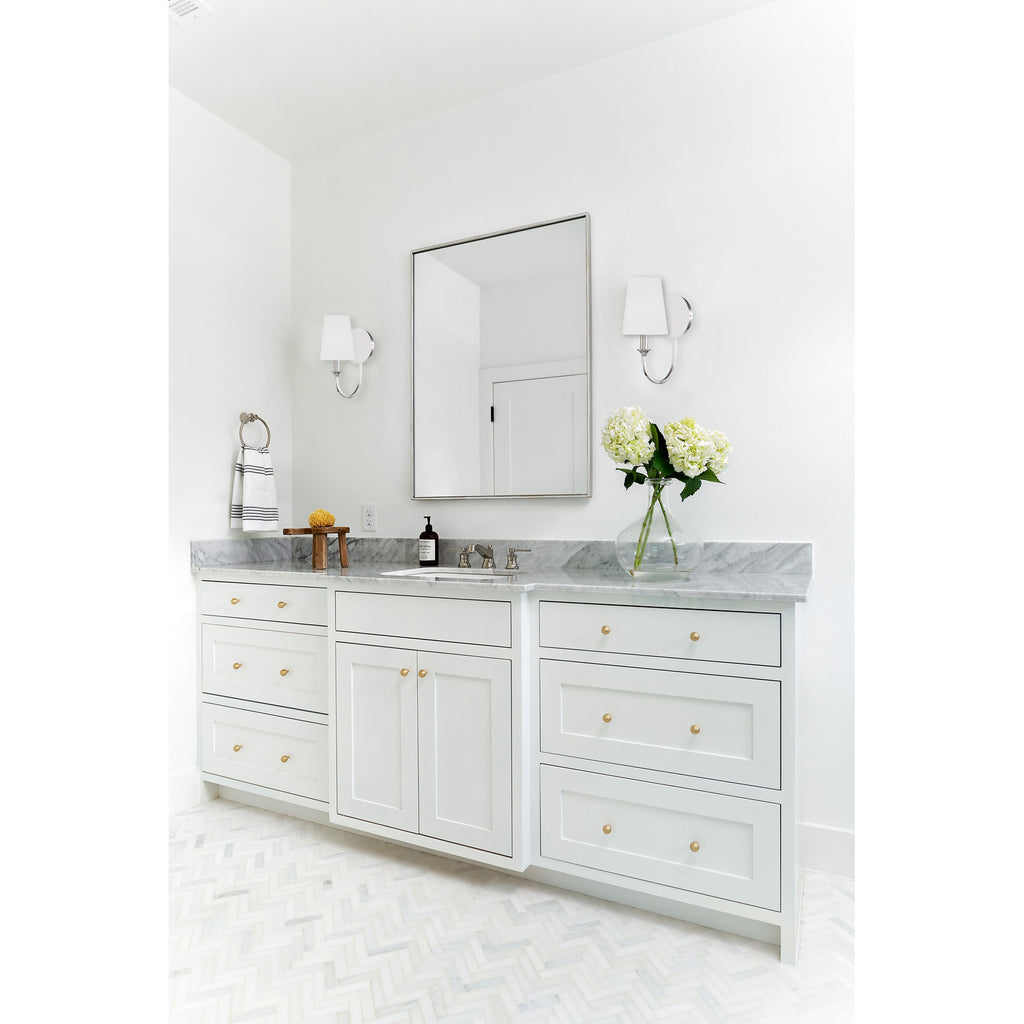 Crystorama Payton 5.5'' Sconce in Polished Chrome - Lifestyle View