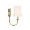 Crystorama Payton 5.5'' Sconce in Vibrant Gold - Additional View