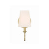 Crystorama Payton 5.5'' Sconce in Vibrant Gold - Additional View