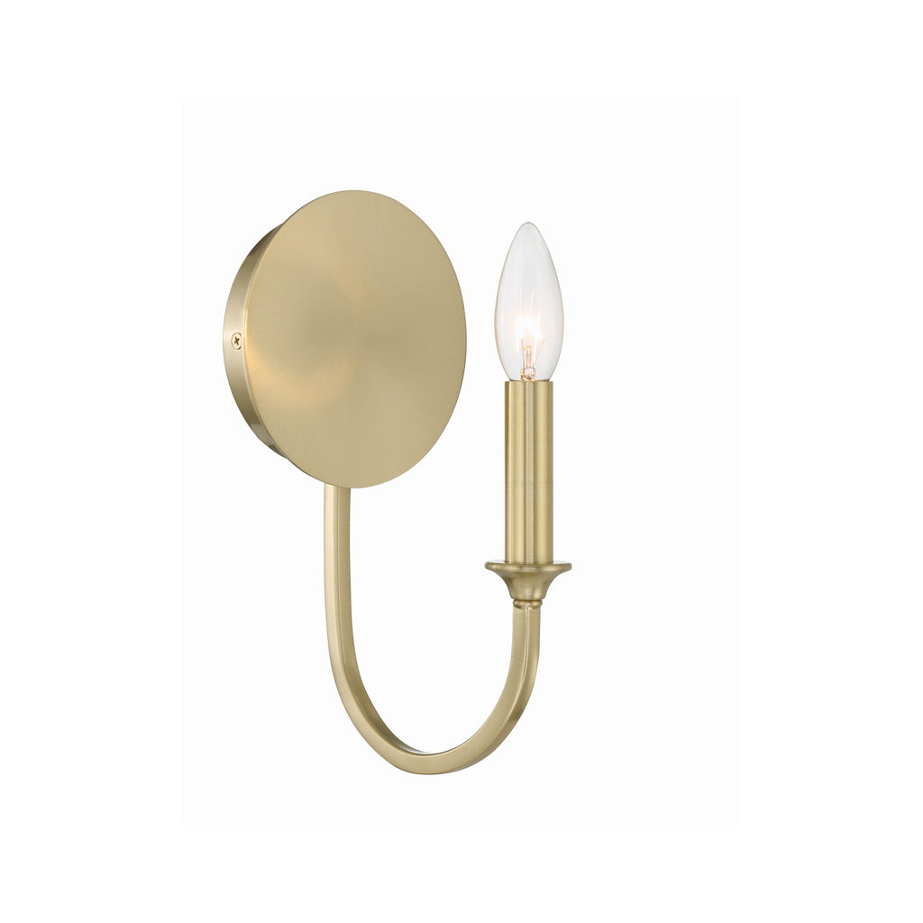 Crystorama Payton 5.5'' Sconce in Vibrant Gold - Additional View