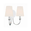 Crystorama Payton 13.5'' Sconce in Polished Chrome - Additional View