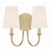 PAY-922-VG Payton 2 Light Sconce | Main Image