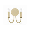 Crystorama Payton 13.5'' Sconce in Vibrant Gold - Additional View