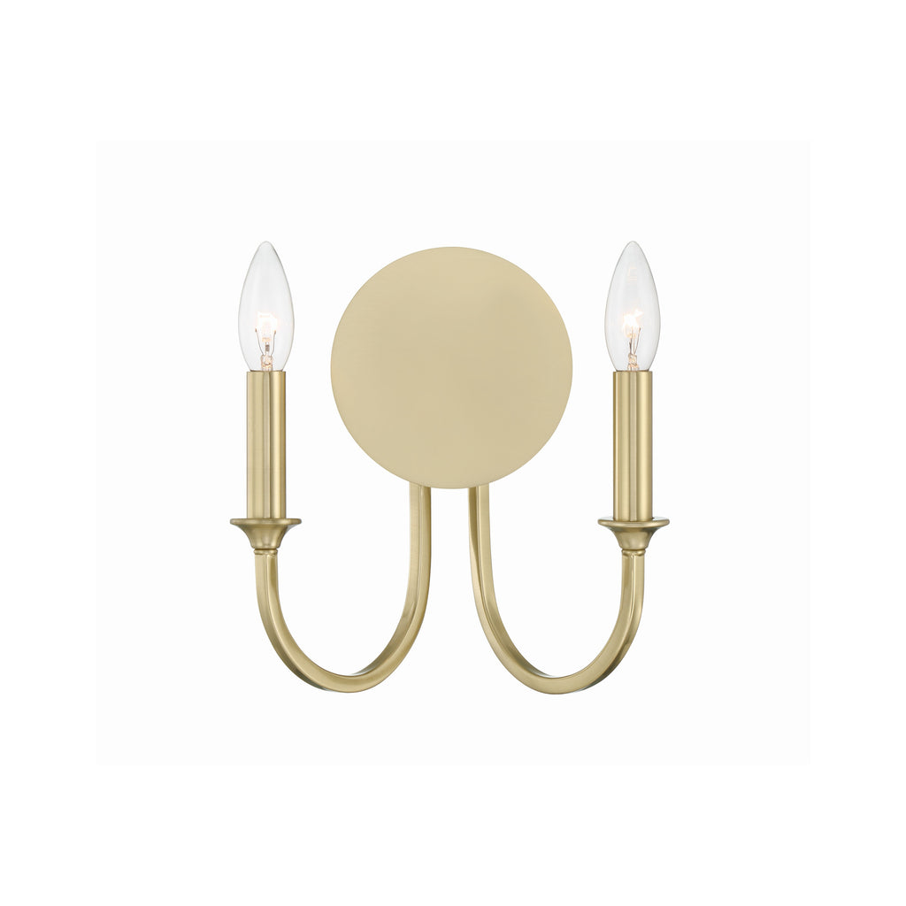 Crystorama Payton 13.5'' Sconce in Vibrant Gold - Additional View