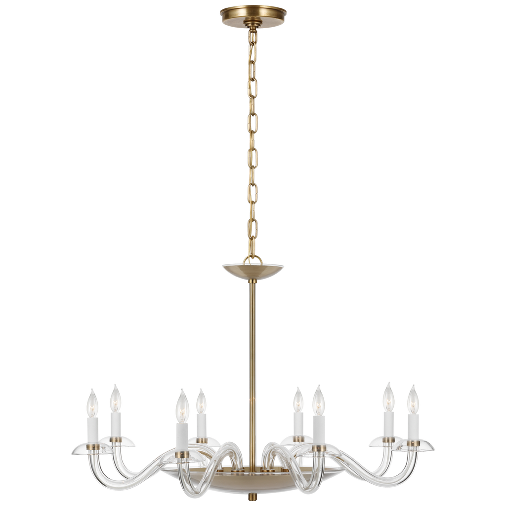 PCD5020CGHAB Paloma Contreras Brigitte 8 Light Chandelier | Main Image