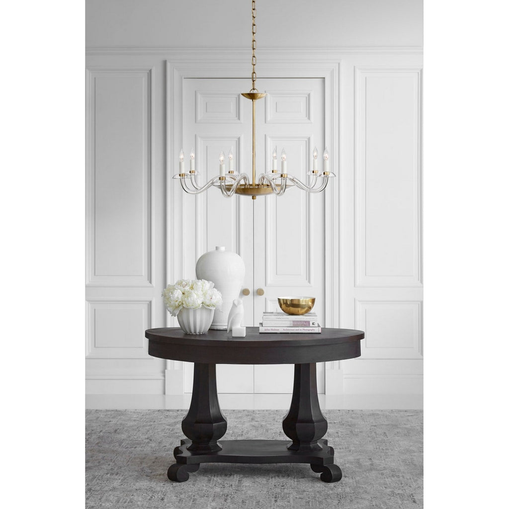 PCD5020CGHAB Paloma Contreras Brigitte 8 Light Chandelier | Lifestyle Image