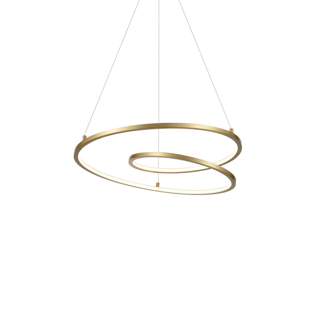 PD11119-AN Twist 1 Light Pendant | Main Image