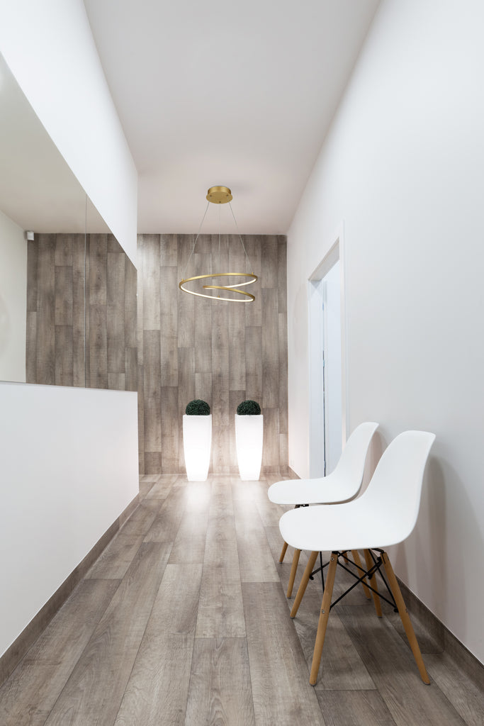 PD11119-AN Twist 1 Light Pendant | Lifestyle Image