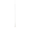 PD15824-WH Taper 1 Light Pendant | Main Image