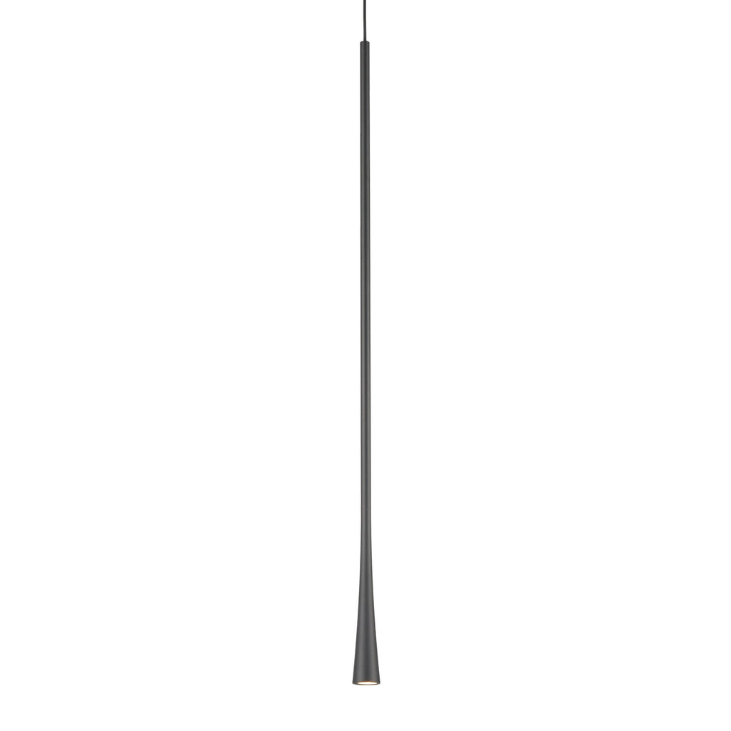 PD15832-BK Taper 1 Light Pendant | Main Image
