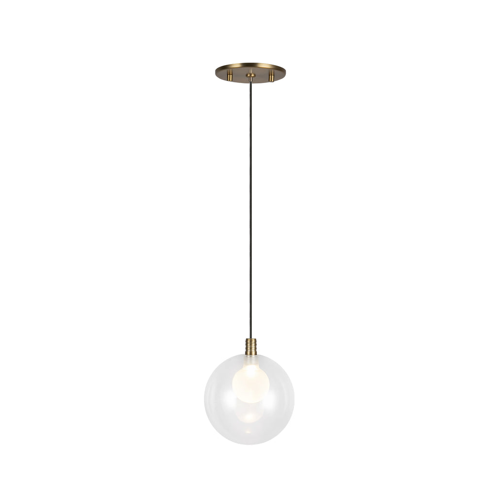 PD3106-BG Bolla 1 Light Pendant | Main Image
