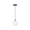 PD3106-BK Bolla 1 Light Pendant | Main Image