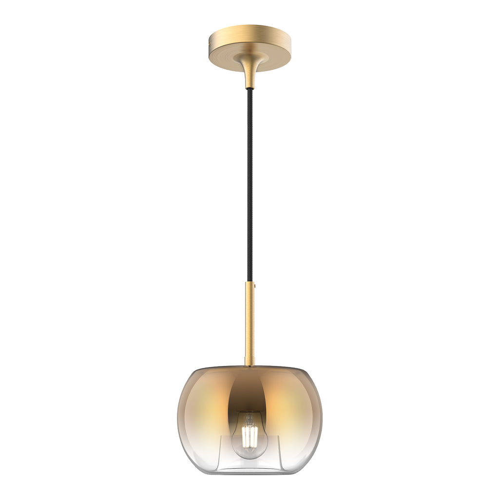 PD57508-BG/CP Ryan Pauly Samar 1 Light Pendant | Main Image