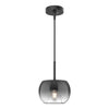 PD57508-BK/SM Ryan Pauly Samar 1 Light Pendant | Main Image