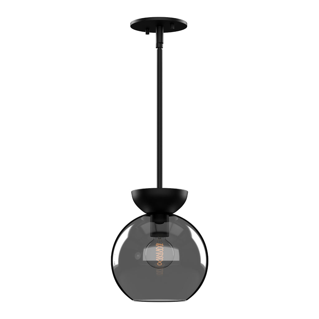 PD59708-BK/SM Ryan Pauly Arcadia 1 Light Pendant | Main Image