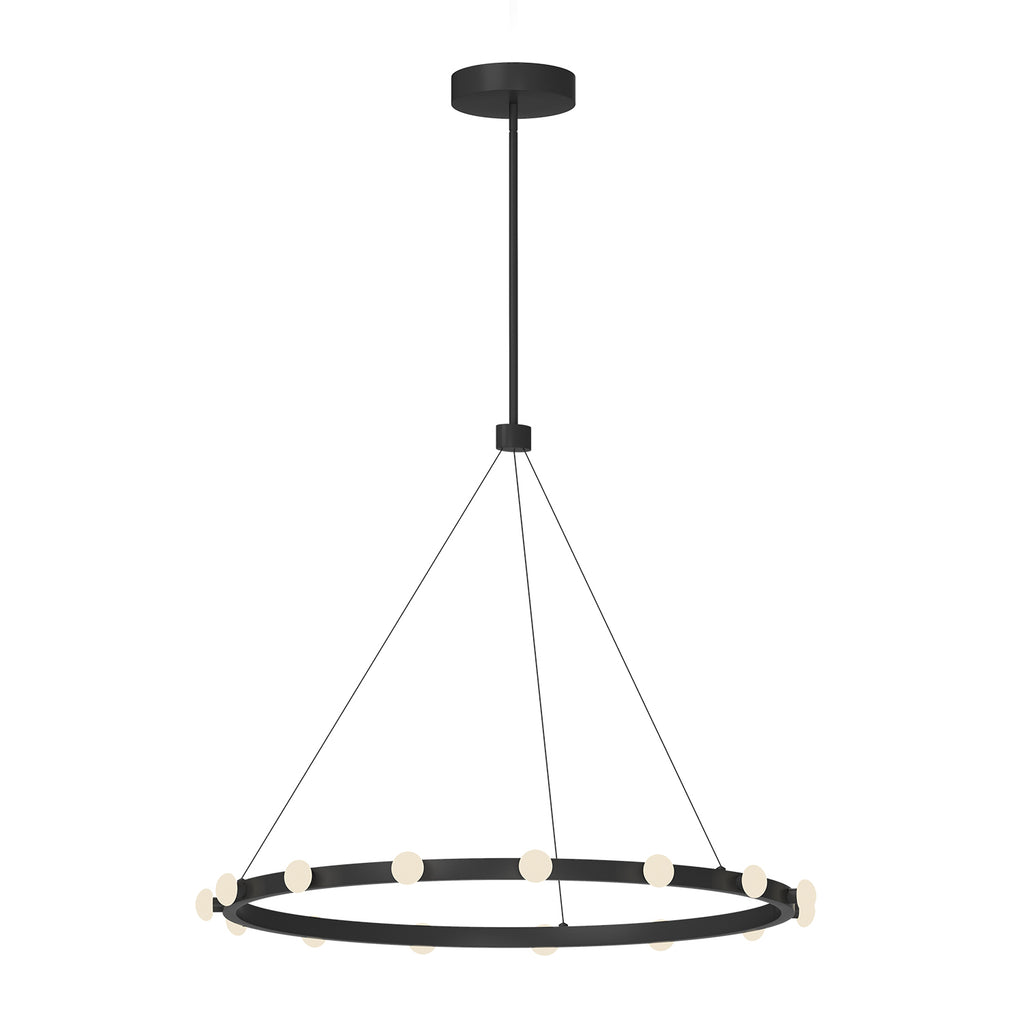 PD63428-BK Ryan Pauly Rezz 1 Light Pendant | Main Image