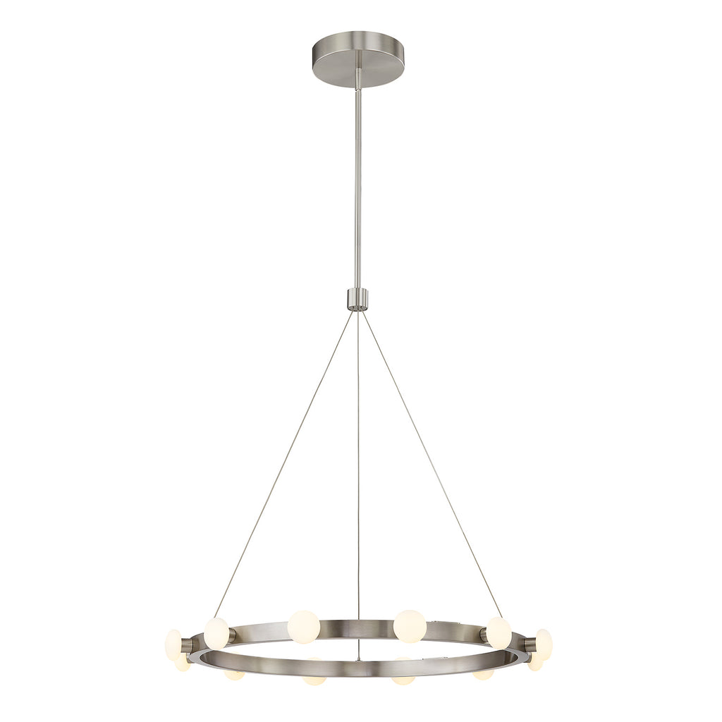 PD63428-BN Ryan Pauly Rezz 1 Light Pendant | Alternate Image
