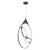 PD84336-BK Ryan Pauly Serif 1 Light Pendant | Main Image