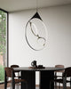 PD84336-BK Ryan Pauly Serif 1 Light Pendant | Lifestyle Image