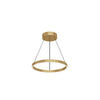 PD87718-BG Cerchio 1 Light Pendant|Main Image