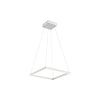 PD88118-WH Piazza 1 Light Pendant | Main Image