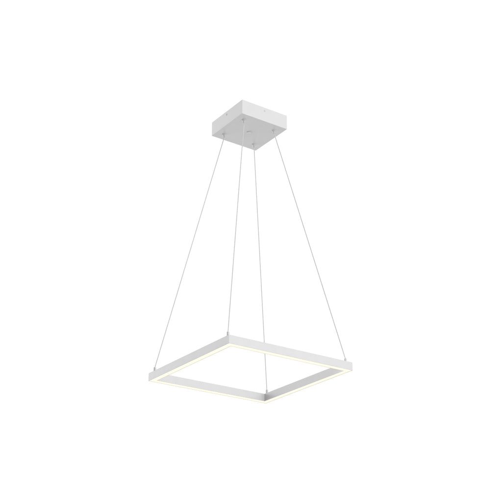PD88118-WH Piazza 1 Light Pendant | Main Image