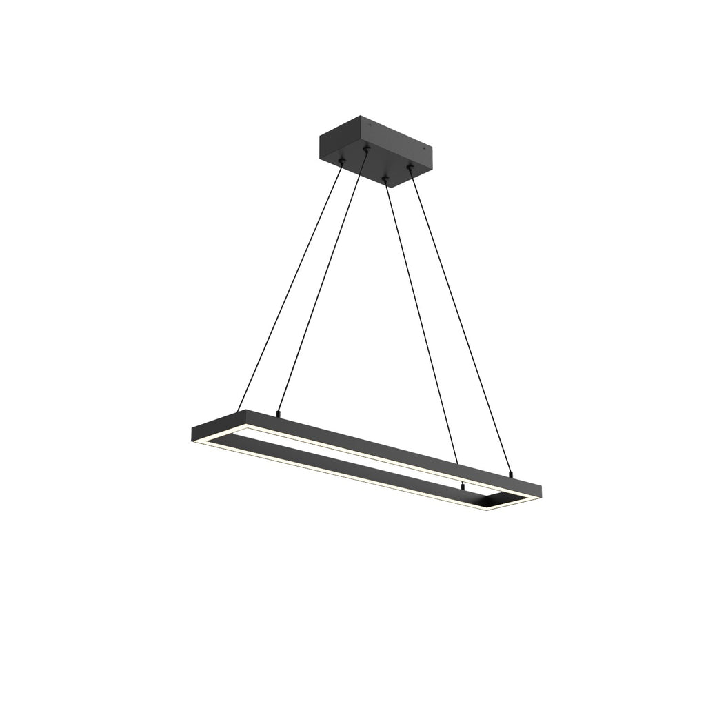 PD88530-BK Piazza 1 Light Pendant | Alternate Image