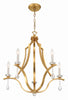 PER-10405-GA Perry 5 Light Chandelier | Alternate Image