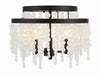 POP-A5073-MK-FR Poppy 15'' Semi Flush Mount | Alternate Image