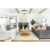 Crystorama Poppy 26.5'' Chandelier in Matte Black - Lifestyle View