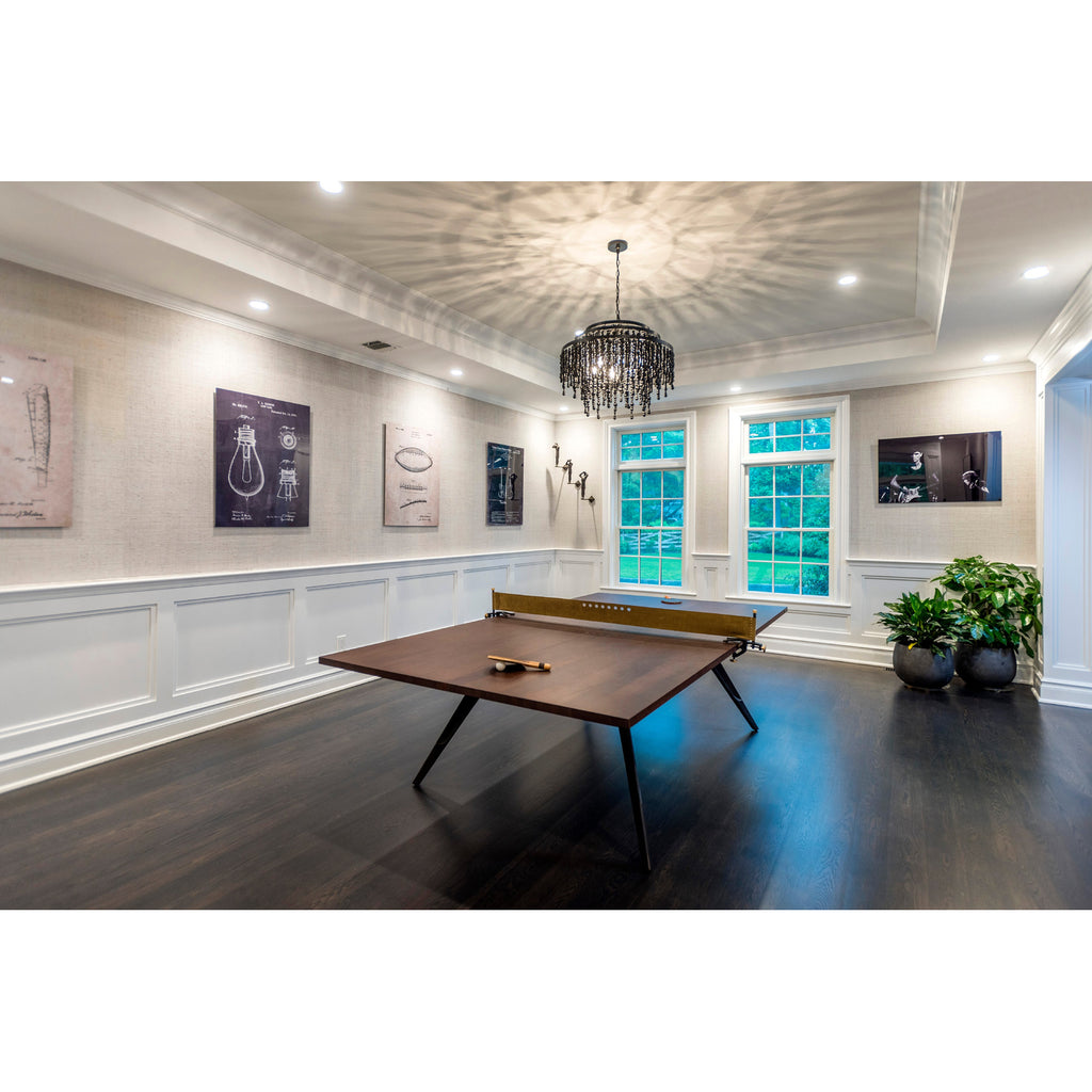 Crystorama Poppy 26.5'' Chandelier in Matte Black - Lifestyle View