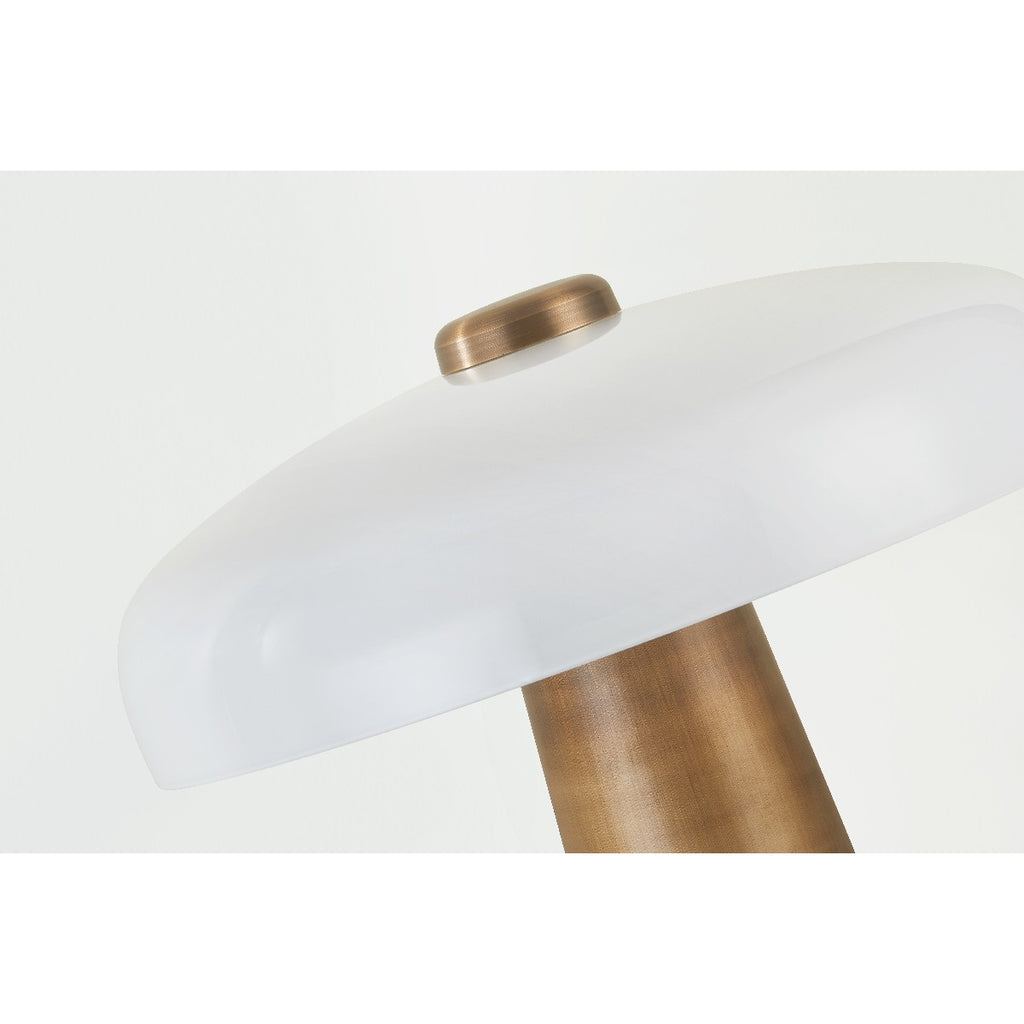 PTL1319-PBR Lush 1 Light Table Lamp | Alternate Image