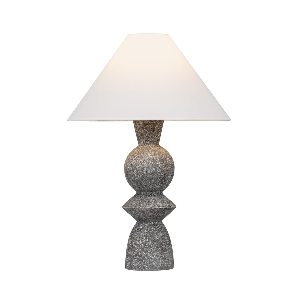 PTL2529-PBR/CLG Cyrah 1 Light Table Lamp | Alternate Image