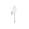 Crystorama Rachel 8'' Sconce in Polished Nickel - Additional View