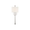 Crystorama Rachel 8'' Sconce in Polished Nickel - Additional View