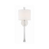 Crystorama Rachel 8'' Sconce in Polished Nickel - Additional View